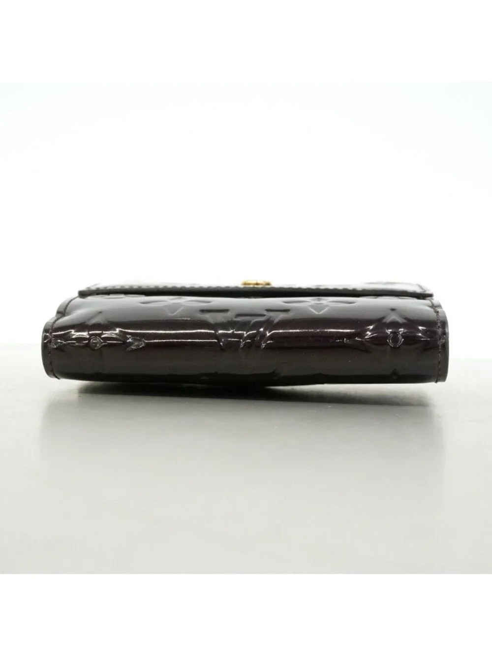 Louis Vuitton Trifold Wallet Vernis Portefeuille Elise Amarante